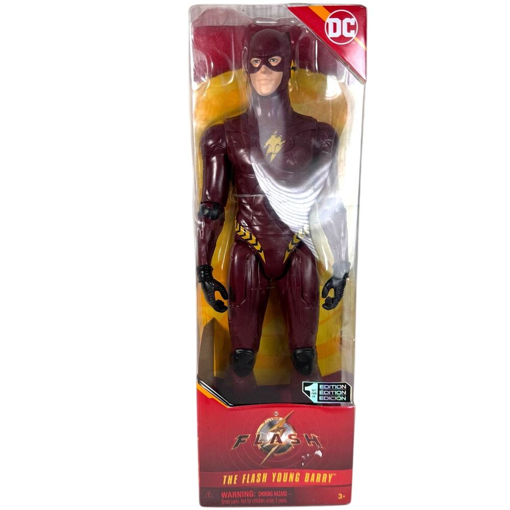 DC Comics The Flash Young Barry 12" Action Figure Toy 1st Edition‎ NIB